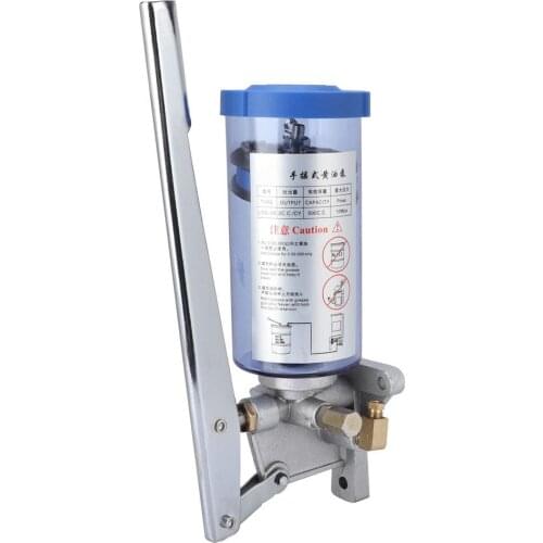 1 PCS 500CC Outlet LSG-05 Manual Lubricating Pump Hand Operated Grease Lubricator 6mm 100KGF/CM2