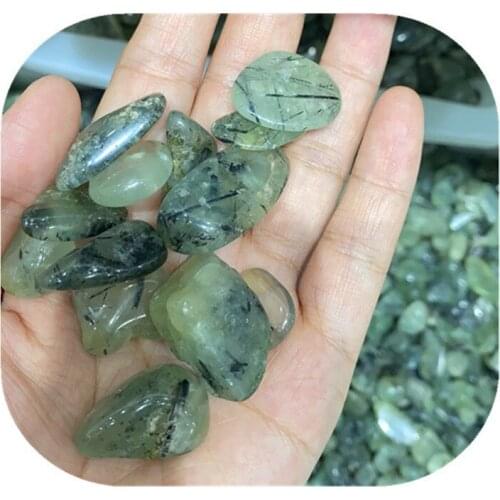 15-25mm crystals healing stones natural quartz crystals green Prehnite tumbled stone Christmas for home decoration