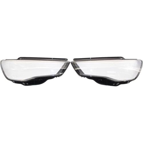 2pcs Replacement L & R Car Headlamp Lens Covers Fit for Audi A3 S3 2013-2016 Vehicle Accessories