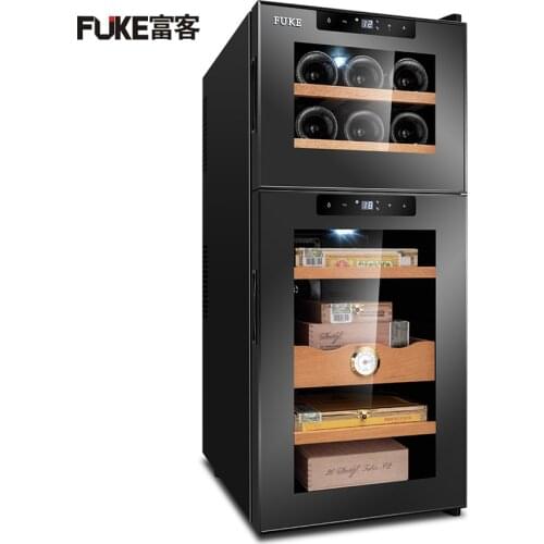 Mini Cigar humidity moisturizing box Wine Refrigerator Red Wine Storage Case Household Constant Temperature Wine Cabinet K-18C