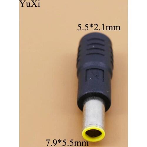 YuXi 5.5*2.1 mm Female to 7.9*5.5 mm Male DC Adapter For IBM Lenovo Power Laptops Adapter 7.9 5.5mm DC Jack 5.5x2.1to7.9x5.5mm