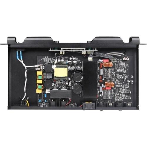 Digital professional power amplifier 1U dual-channel home stage karaoke audio power amplifier with constant voltage