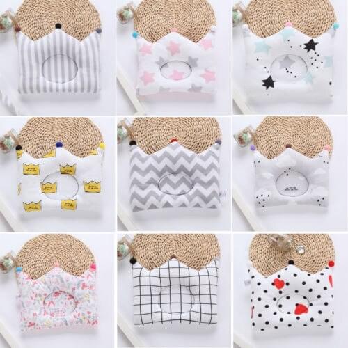 Baby Newborn Infant Pillow Memory Foam Positioner Prevent Flat Head Anti Roll