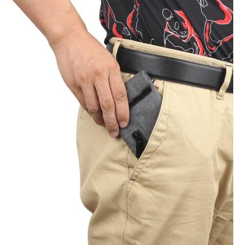 REUP Smell Proof Pocket Pouch Hook Loop Discreet Travel Smoker Stash Bag Case