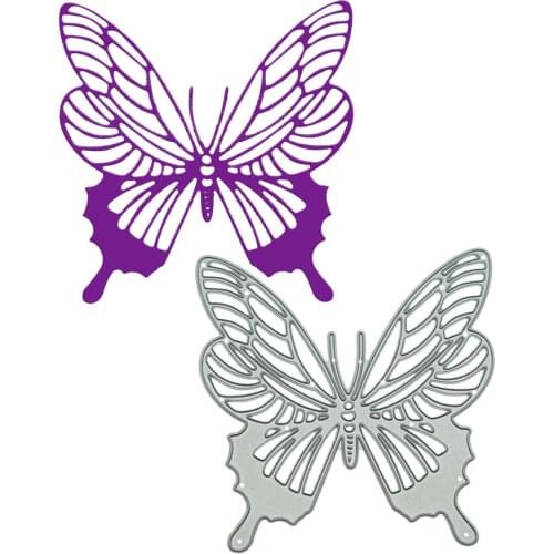 Large Size Butterfly Shape Metal Cutting Dies Clipart For Photo Album Decorating Craft Paper Die Cutter Stencil