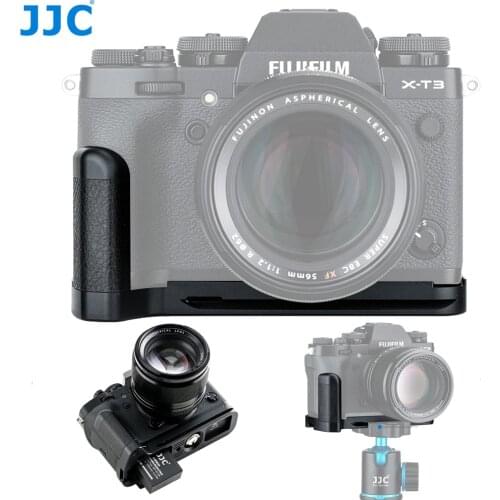 JJC Camera Quick Release Plate L Bracket Holder Hand Grip For Fujifilm X-T3 X-T2 XT2 XT3 Cameras Replaces Fuji MHG-XT3 MHG-XT2