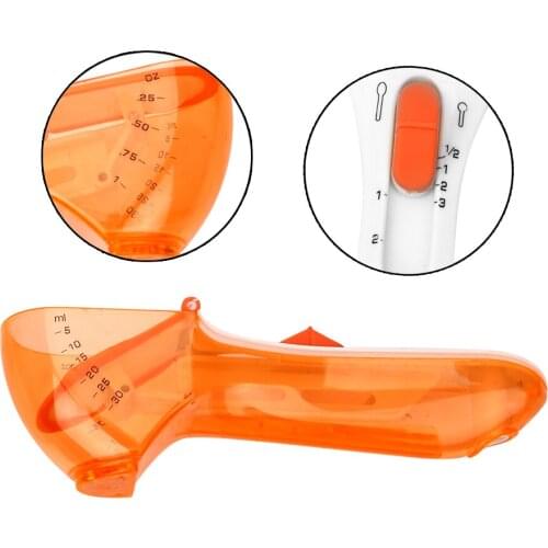 NICEYARD Cooking Baking Tools Kitchen Accessories Plastic Measuring Cup with Scale 5ml-30ml Adjustable Measuring Spoon