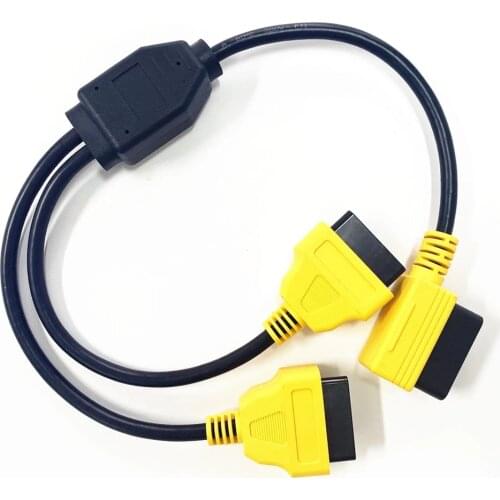 Newest 50CM OBD Extension Cable OBD Connector Car Adapter For Launch IDIAG/Pro/Pro3/V/GOLO/Mdiag/ELM327 Extend OBD II