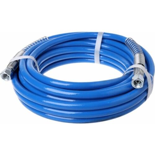 10m 15m Airless Paint Spray Hose Tube Pipe 5000PSI Sprayer Fiber For Sprayer Gun New
