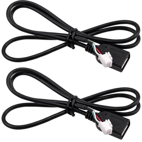 Adapter Cables USB Cable for Universal car radio 4pin and 6pin connector
