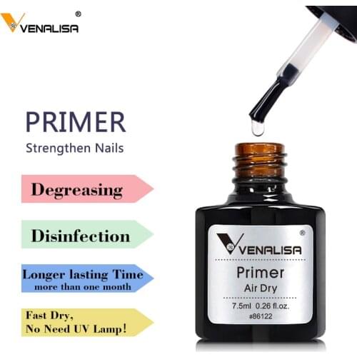 Venalisa 2021 New Product Nail Art Acrylic No-acid Primer Base Coat Color Nail Polishes Gel Lacquer Varnish Desiccant Gel Polish