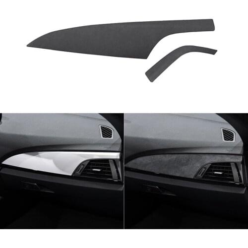 Suede Car Dashboard Decoration Strip Interior Frame Stickers for BMW F20 F21 F22 F23 1 2 Series 2012-2016 Mouldings Accessories