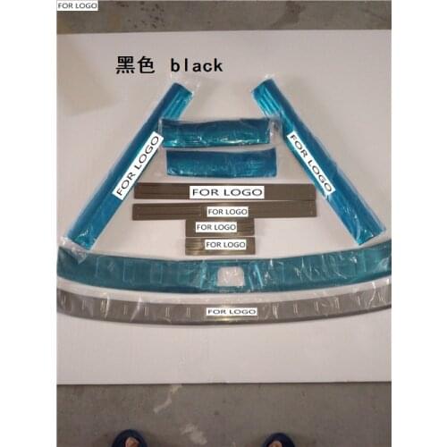 FOR NISSAN QASHQAI J11 2014-2016 threshold REAR BUMPER PROTECTOR OUTER INNER CARGO DECK PANEL COVER BOOT SILL PLATE Accessories