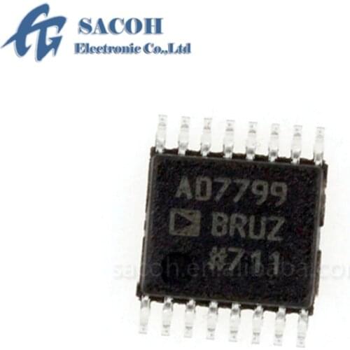 2PCS/lot New OriginaI AD7799BRUZ AD7799BRU AD7799 or AD7798BRUZ AD7798BRU AD7798 TSSOP-16 24 Bit Sigma Delta ADC