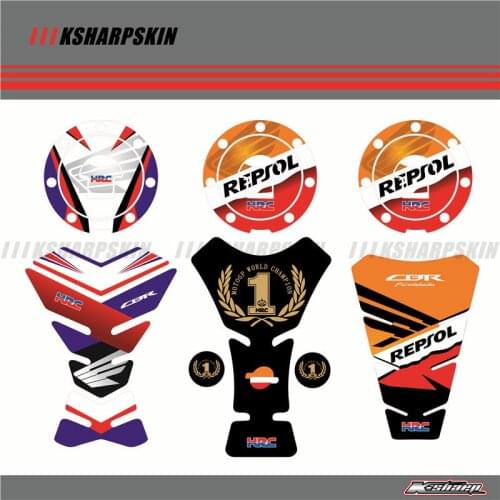 3D Motorcycle Tank Pad Decal Protector stickers fit for honda CBR VFR CB NSR VTR CBF CBX 125 250 400 600 900 1000 CBR1100XX X-1