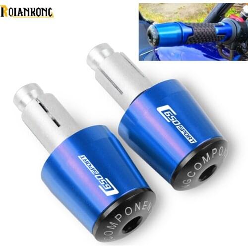 7/8mm CNC Aluminum Motorcycle scooter Hand Bar End Handlebar For BMW C650SPORT 2015 2016 2017 2018 2019 2014 Handle Grips Cap