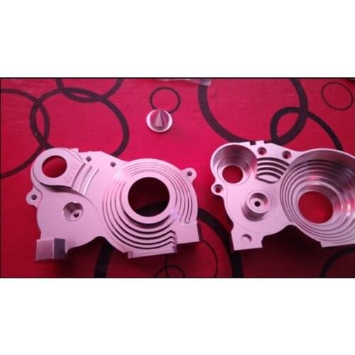 Baja 5B, 5T, SS, 2.0 CNC alloy transmission gear box set case for HPI Baja km rovan