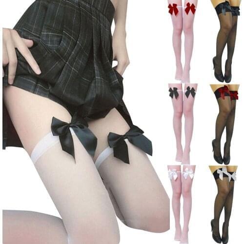 Sexy Women Mesh Sheer Lingerie Stay Up Thigh High Hold-ups Stockings Pantyhose Lace See Through Exotic Apparel Socks Hosiery