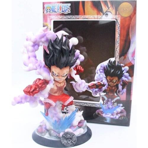 26cm Anime One Piece GK Snake Man Gear Fourth Monkey D Luffy PVC Action Figure Collection Models Toys