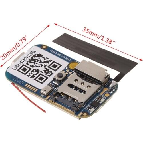 X7AE ZX623W GPS Tracker GSM Wifi LBS Locator PCBA SOS Web APP Tracking Voice Recorder TF Card SMS Coordinate