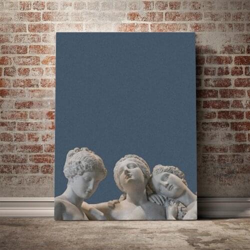 Greek Statue Pictures Canvas Paintings Aesthetics Poster Home Decoration HD Wall Art Modern Printed Frame Modular Living Room