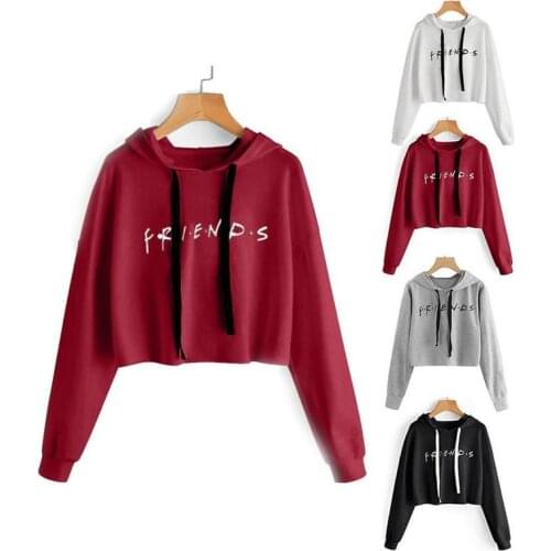 LUVCLS Women's Short Hoodies