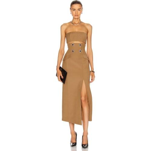 Sexy Women 2020 New Fashion 2 Pieces Set Women Party Set