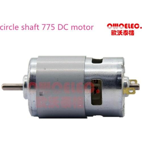 High speed 10000rpm/20000rpm, hihg power 775 dc motor, high torque single/ dual shaft, dual ball bearing 775 dc motor,DIY kits