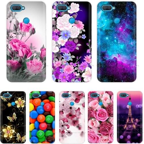 Phone Case For OPPO A12 Case 6.22" Soft Silicon TPU Case Flower Floral Painted Back Cover For Oppo A 12 OppoA12 CPH2083 A12 2020