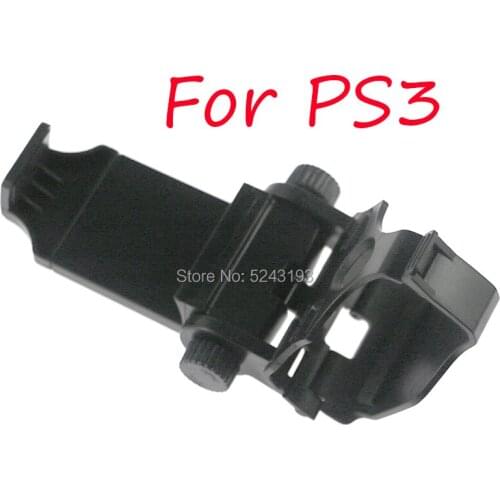 1pcs Universal For Sony PS3 Gaming Controller Mount Holder Game Console Game Clip Handle Bracket for Playstation 3 Black
