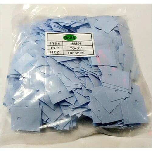 1000 PCS Large TO-3P TO-247sheet insulation pads insulation film 20 * 25