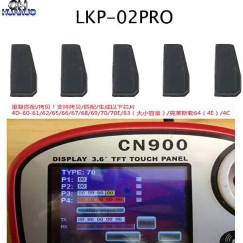 5pcs/lot High quality 2017 New LKP-02PRO Car Key Chip Blank Chip for Tango VVDI KYDZ Key Programmer