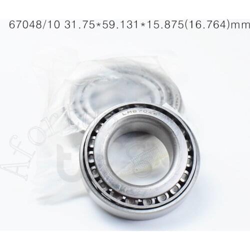 67048 31.75*59.131*15.875(16.764)mm LM67048/10 Tapered roller bearing LM67048/10 Special bearings for automobiles