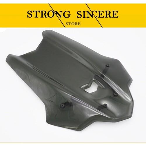 MT-10 Windshield WindScreen Visor Viser Double Bubble Motorcycle parts For YAMAHA MT 10 mt-10 2016-2017