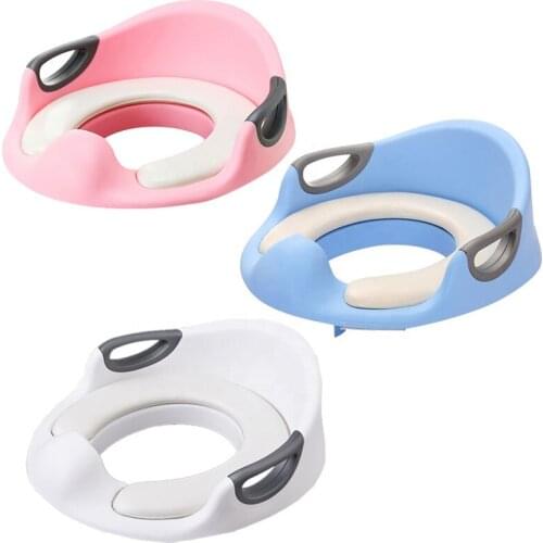 Baby Potty Training Seat Portable Toddlers Kids Potties Trainer Seats with Soft Cushion Anti-Slip Potty Ring Baby PottyTraining