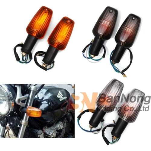 Motorcycle Front&Rear Turn Signal Lights Steering lamp For Honda CB400 SuperFour 1999-2004 CB1000 CB1300 X4 CB600 HORNET 250 600