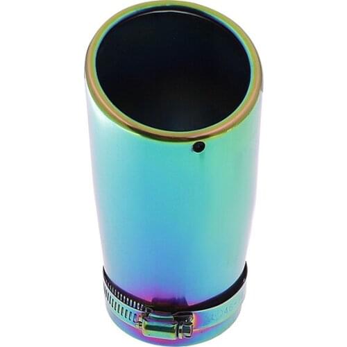 Rear Tail Throat Exhaust Muffler Tip End Pipe Trim Car Accessories for Volkswagen VW New Beetle Passat B6 Tuhuan 1.4T Touareg2