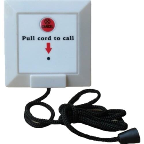 Elderly alarm button pull cord to call for clinic/washroom/hospital 30button K-W1-P 30 button K-O1 with belt