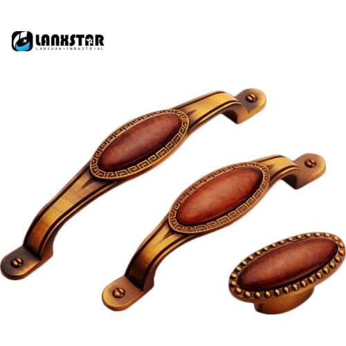 LANXSTAR Bronze Furniture Handles