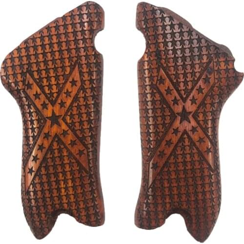 Luger P08 Compatible Roller Parabellum Special Production Wooden Grip Mod16