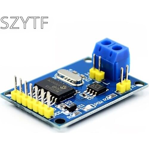 MCP2515 CAN bus module receivers TJA1050 SPI protocol microcontroller routine 51