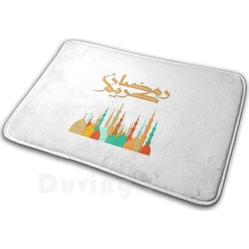 Ramadan 2020 Soft Non-Slip Mat Rug Carpet Cushion Islam Eid Muslim Islamic Fasting Arabic Quran Mubarak Muslims Ramadhan