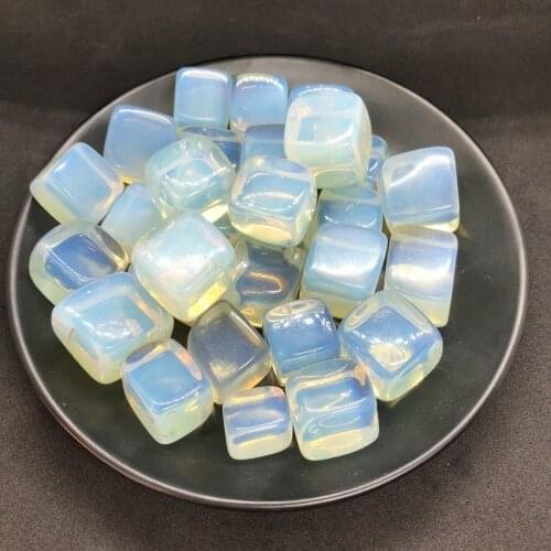 50g Natural Cube Opal Crystals Quartz Gravel Stone Minerals Specimen E067 Natural Stones and Minerals