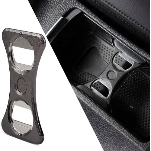 Newest For Volkswagen For Golf For JETTA For Scirocco MK5 Bottle Opener Stainless Steel Cup Holder Divider Screwdriver