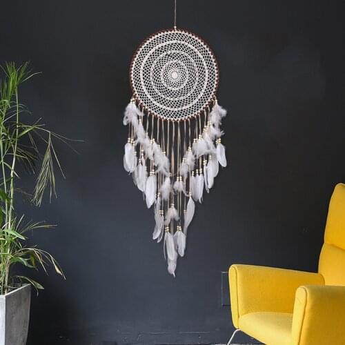 New large dream catcher big kids room decoration girl nordic decoration home nordic style decoration wind chimes dreamcatcher
