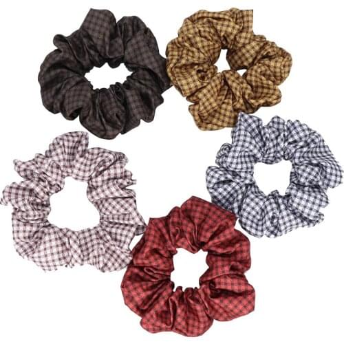 2020 New arrival women specially printed hair scrunchies girls hair Tie Accessories Ponytail Holder