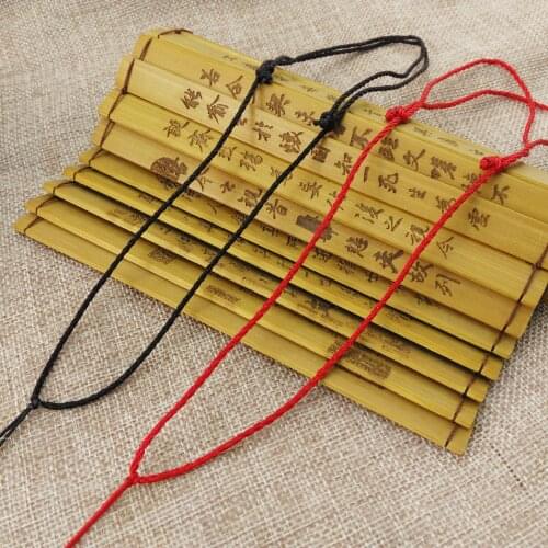 1.5MM Thick Beadless Necklace Pure Hand-Woven Rope Gold, Silver and Jade Hanging Knitting