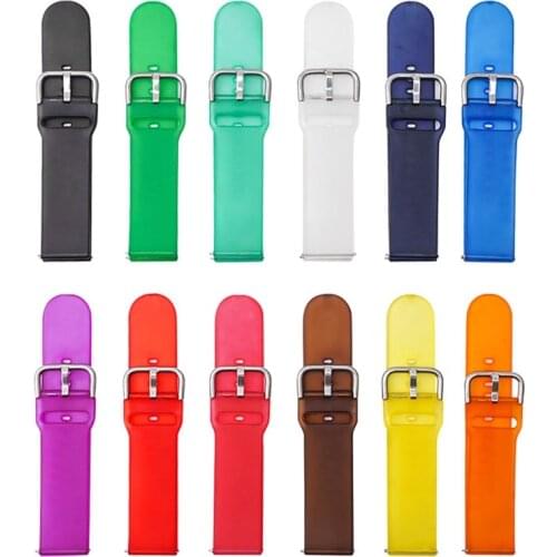 Newest Candy Color Watch Strap for all Type Watch for Huawei GT2 Pro Samsung Watch Women Men Sports Bracelet band 22mm