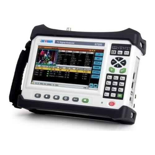 S7200 Deviser Catv QAM Spectrum Analyzer TV Signal Analyzer