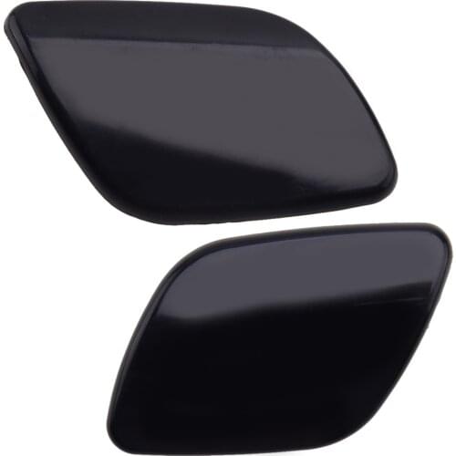 1 Pair Car Front Bumper Headlight Washer Nozzle Jet Cover Cap Fit For Volvo XC60 2009 2010 2011 2012 2013 39854991 30763411